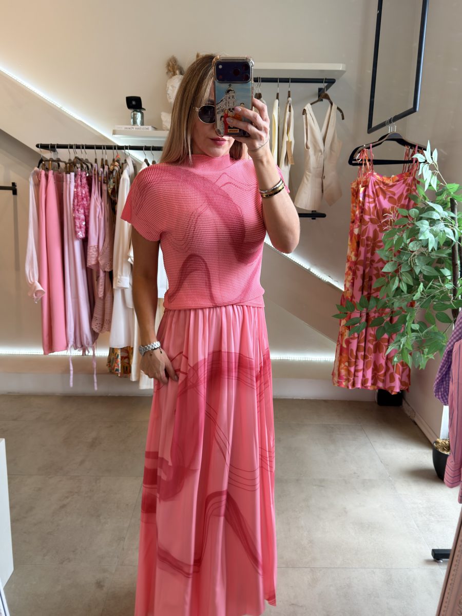 CONJUNTO MADRID PINK PLISADO - Imagen 2