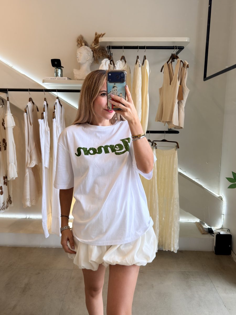 SHORT GLOBO WHITE - Imagen 6