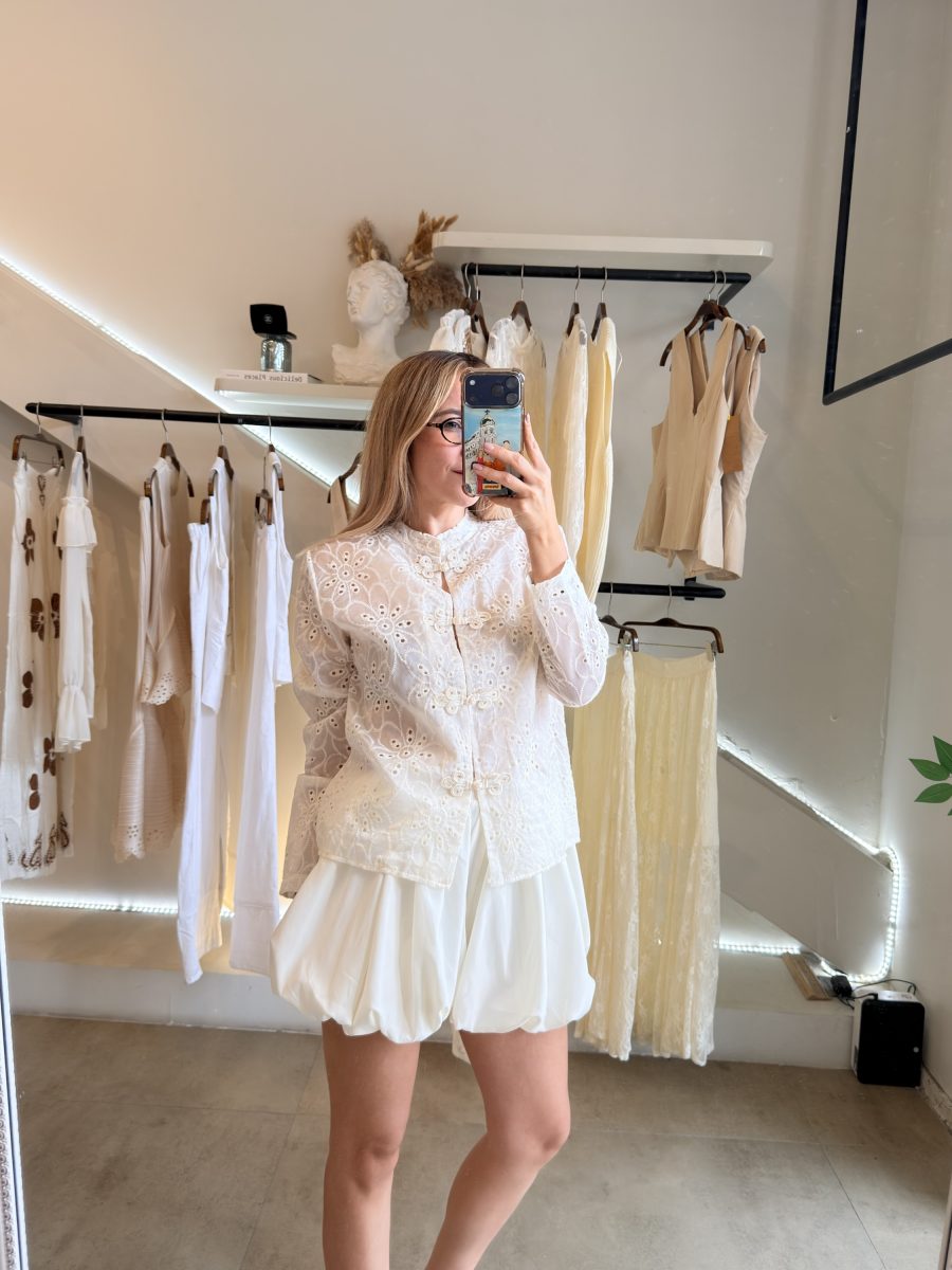SHORT GLOBO WHITE - Imagen 7