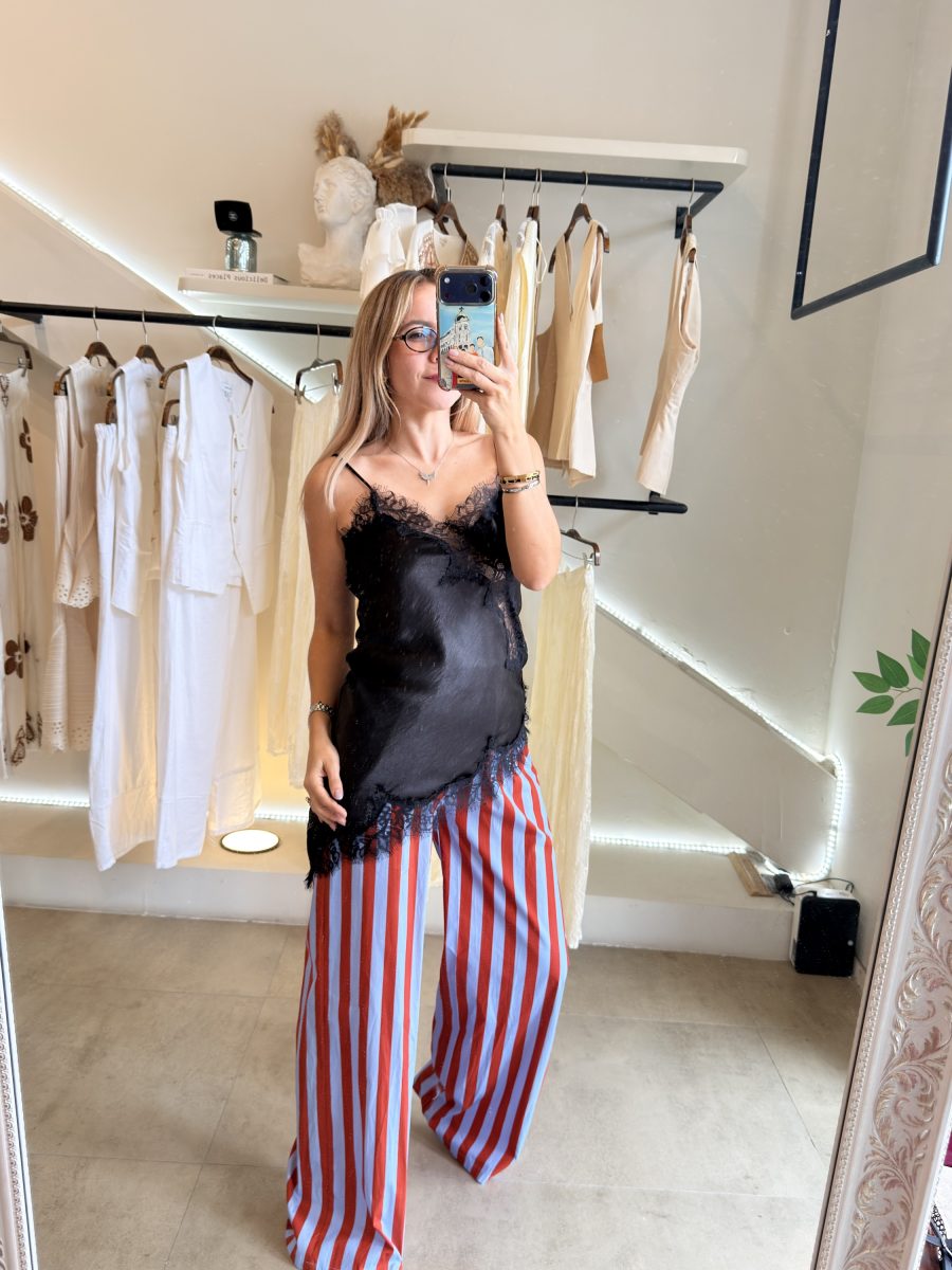 PANTALÓN RAYAS RED BLUE - Imagen 3