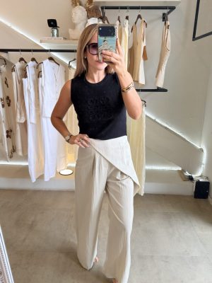 PANTALÓN PARIS ASIMÉTRICO CREAM
