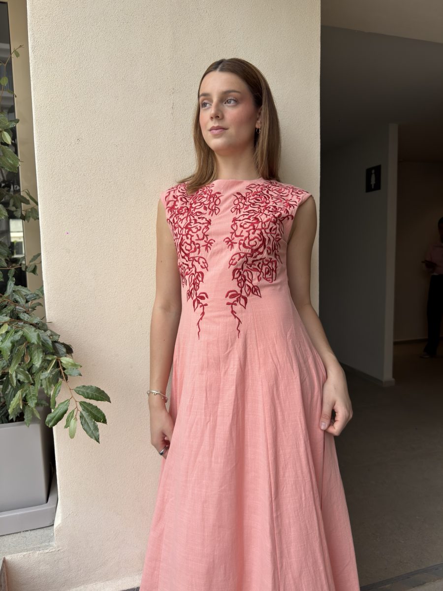 VESTIDO ESPAÑOL BORDADO RED - Imagen 2