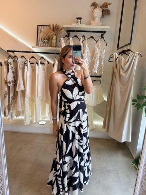 VESTIDO CRUZADO HALTER