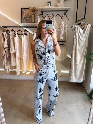 CONJUNTO DENIM DISEÑADOR