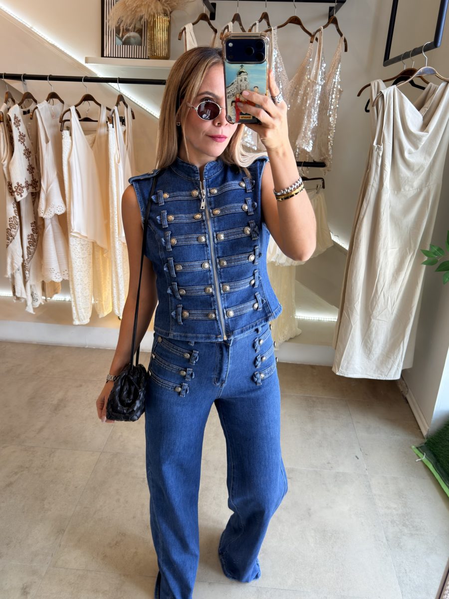 CONJUNTO NAPOLEON DENIM - Imagen 9