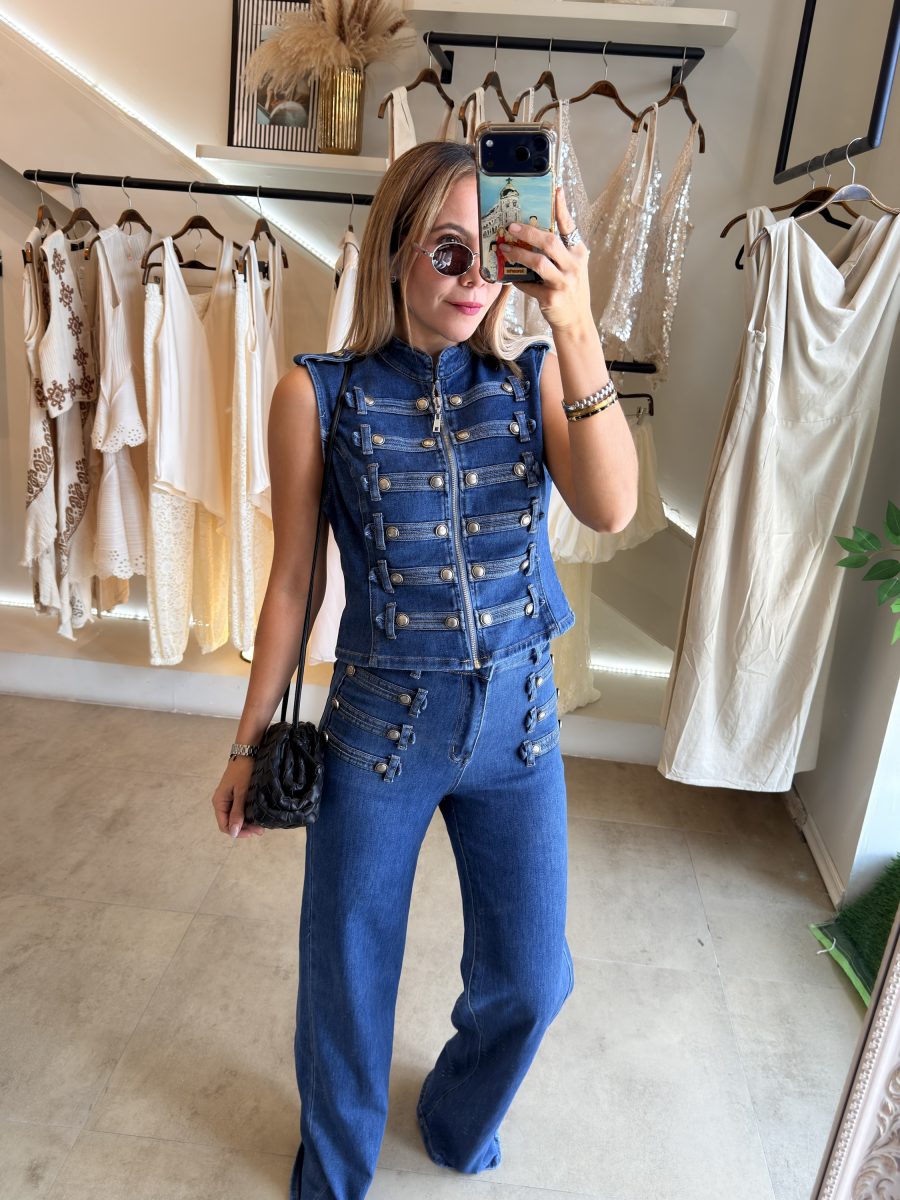 CONJUNTO NAPOLEON DENIM - Imagen 8