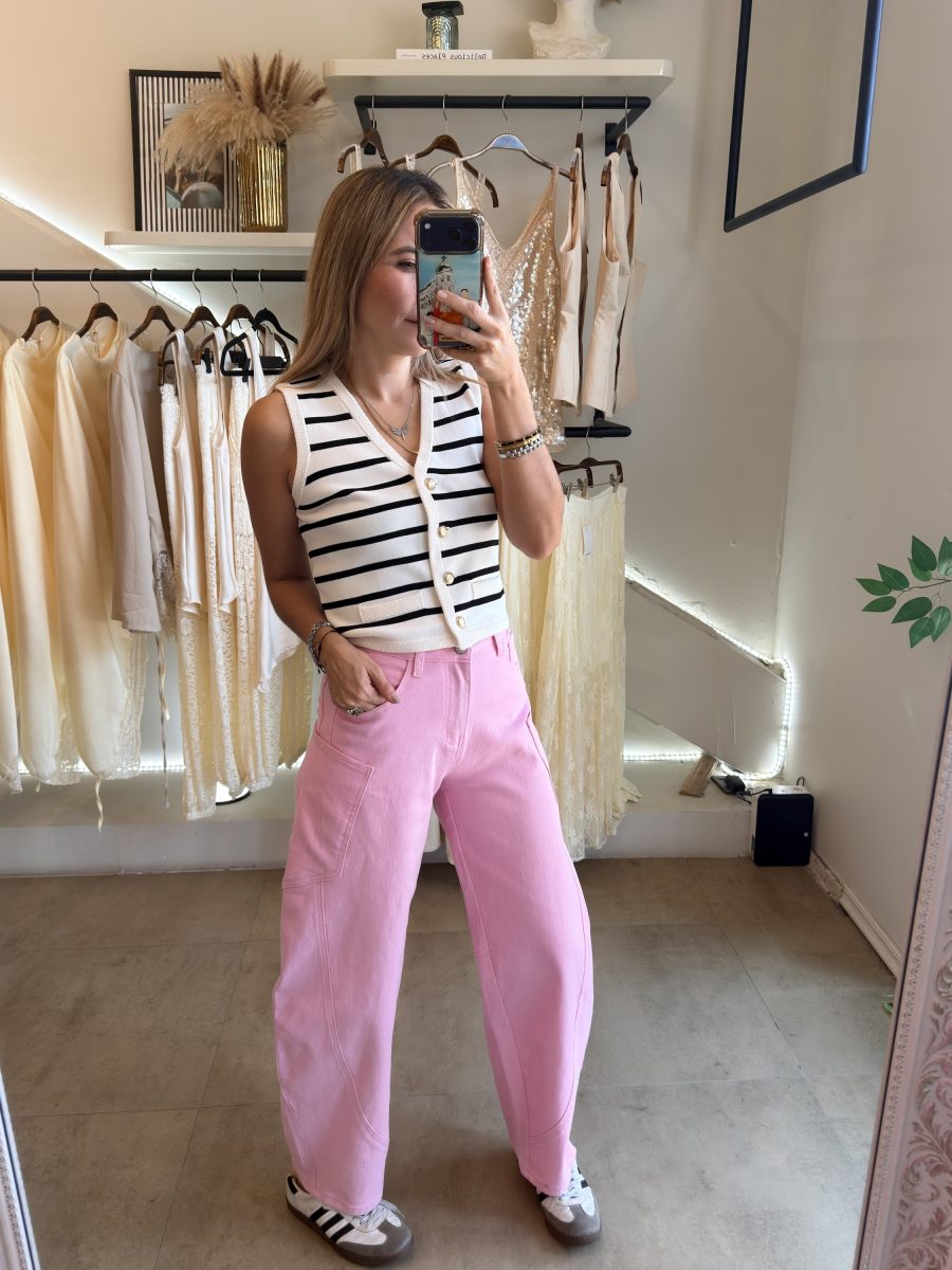 JEANS BARREL PINK - Imagen 3