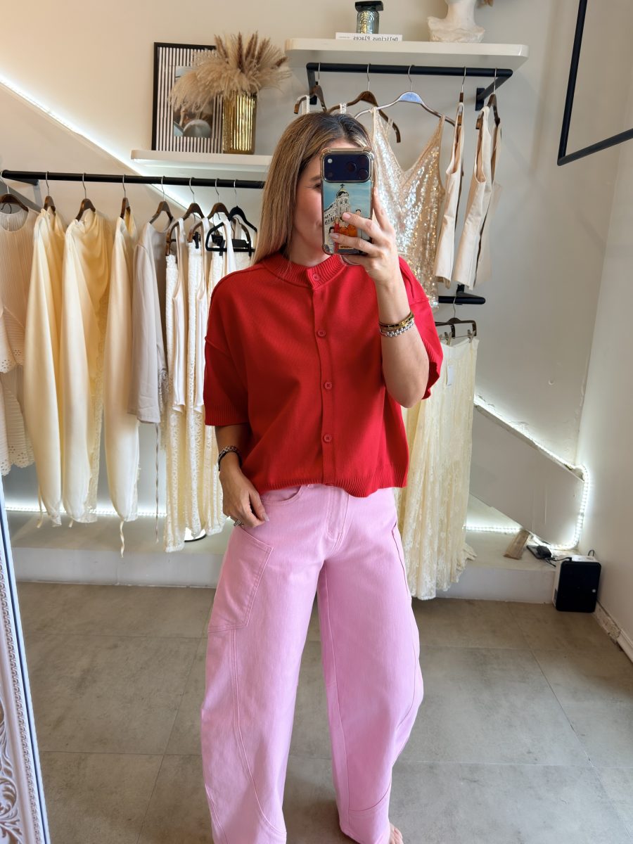 JEANS BARREL PINK - Imagen 7