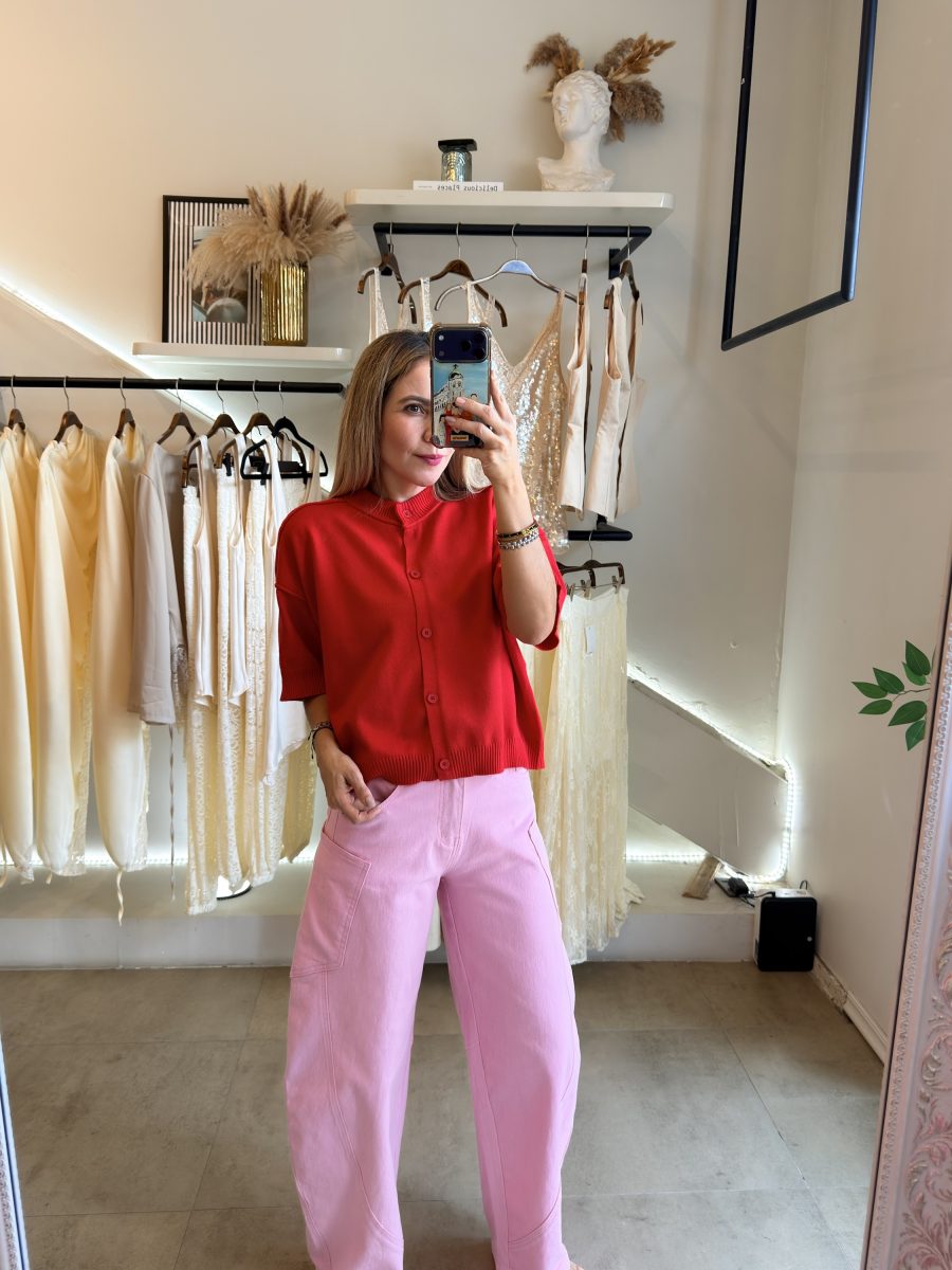JEANS BARREL PINK - Imagen 8