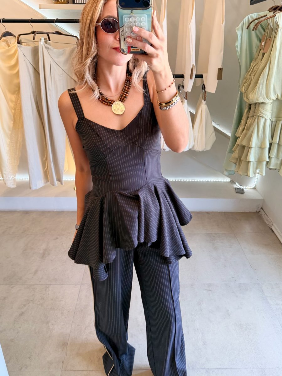 CONJUNTO BLACK LINES TIRANTE - Imagen 2