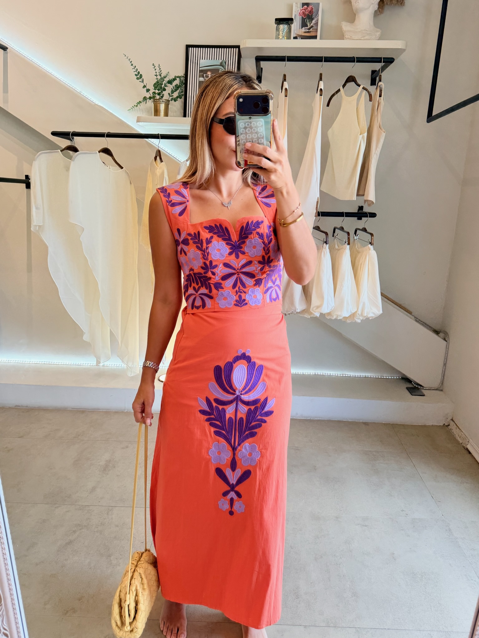 CONJUNTO BORDADO ORANGE - Imagen 8