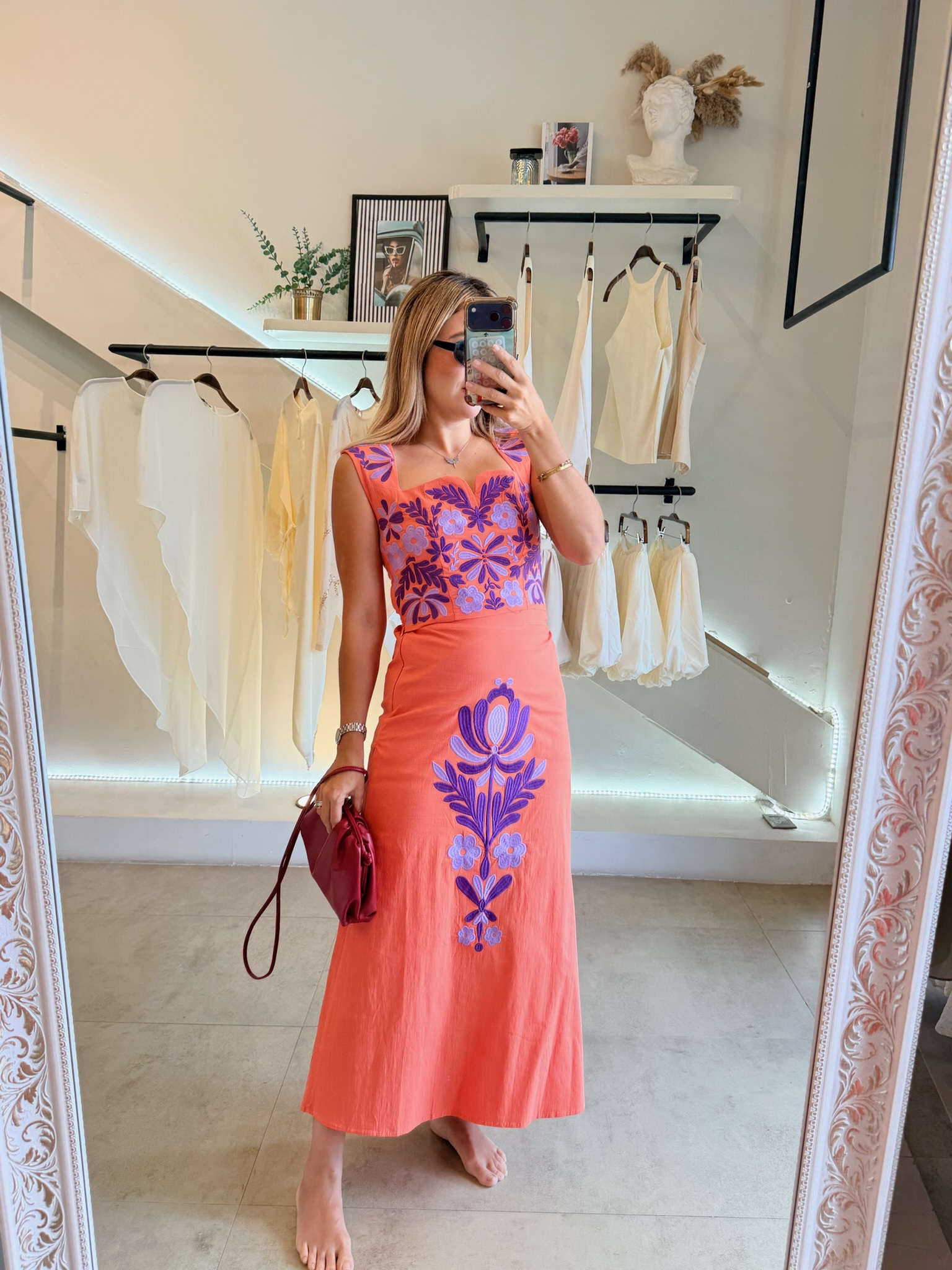 CONJUNTO BORDADO ORANGE - Imagen 7