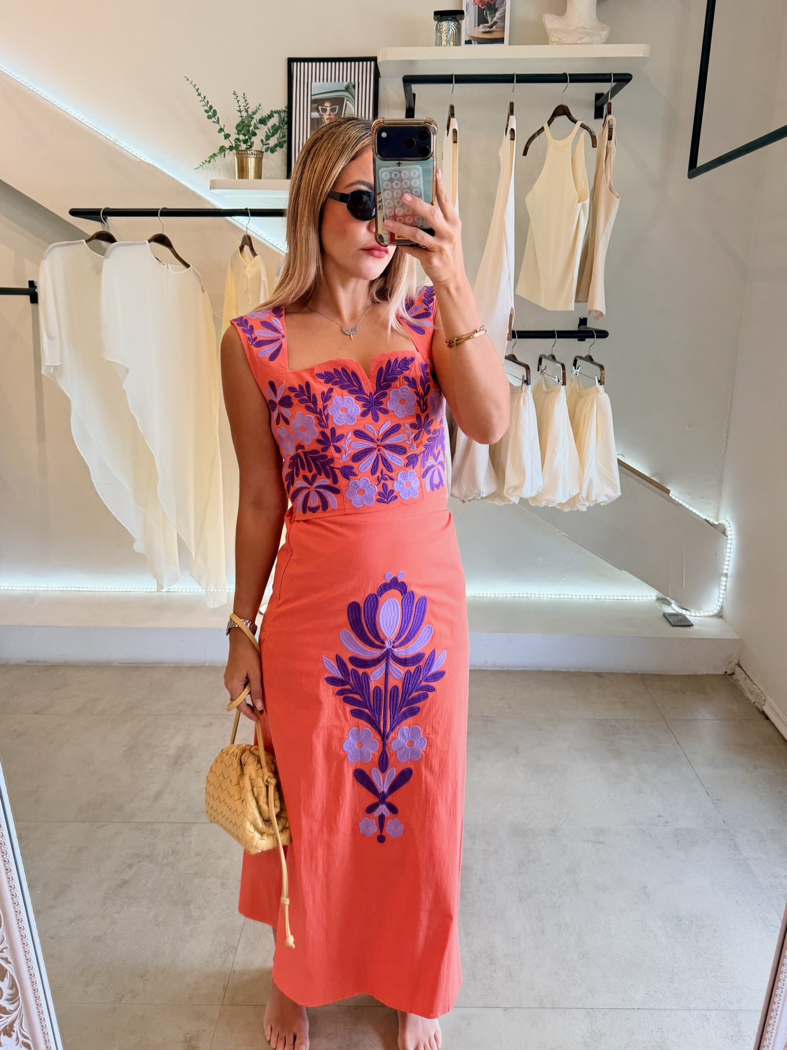 CONJUNTO BORDADO ORANGE