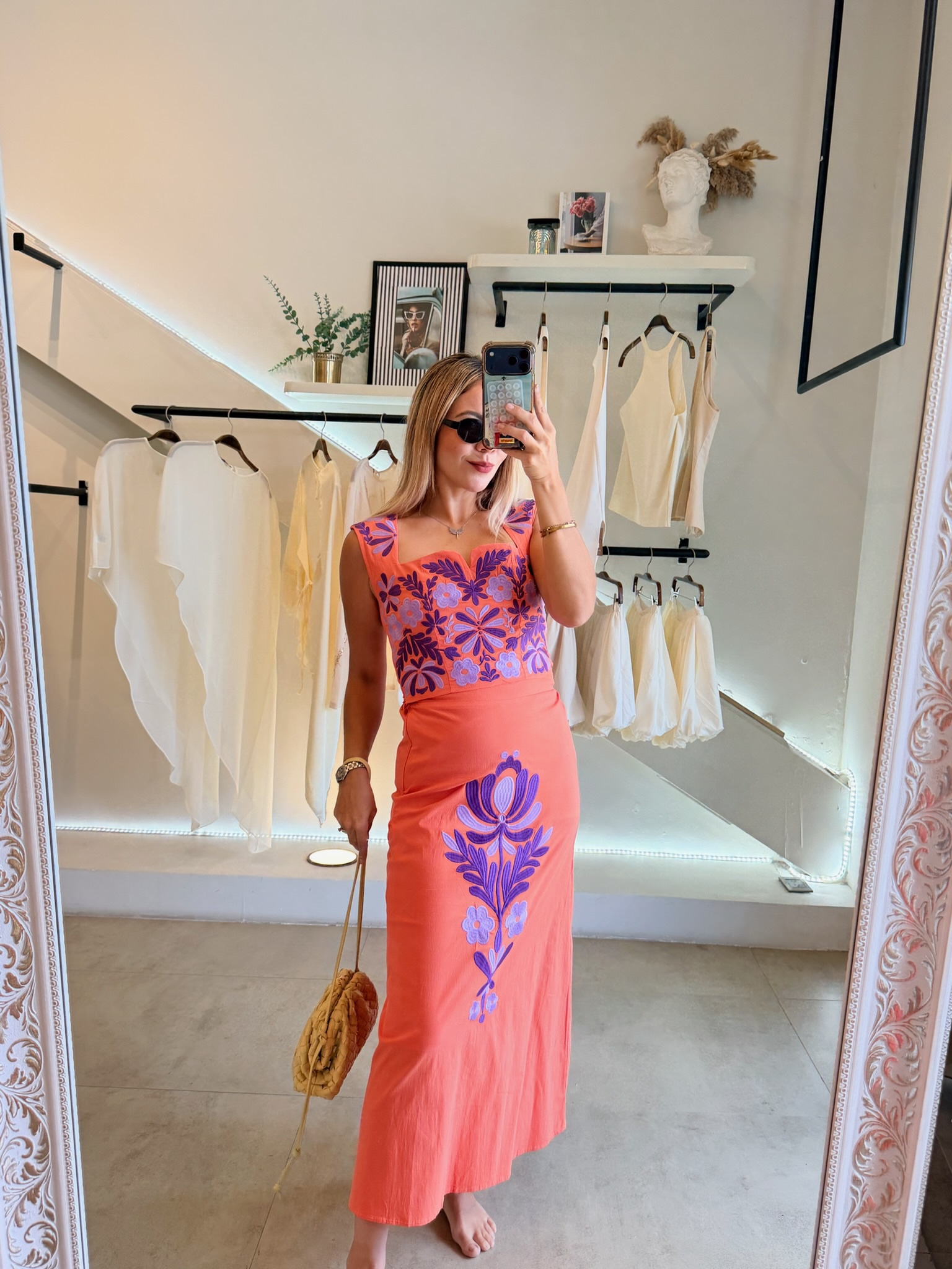CONJUNTO BORDADO ORANGE - Imagen 6
