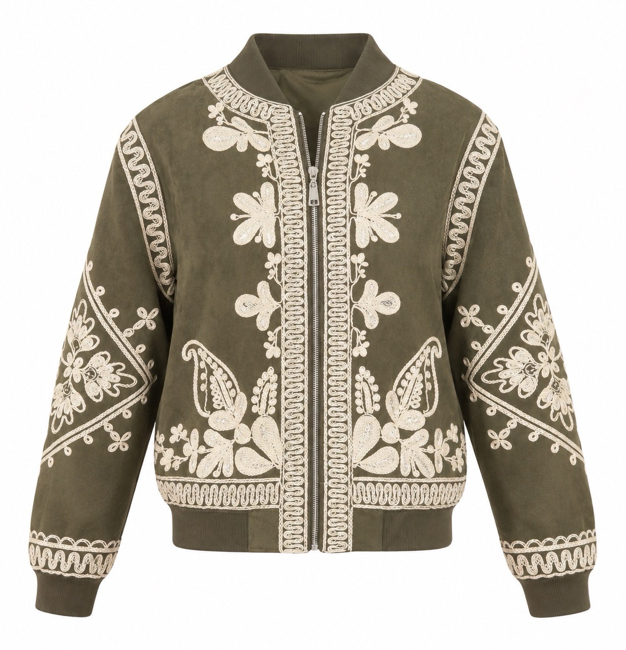 JACKET ESPAÑOLA GREEN BORDADA