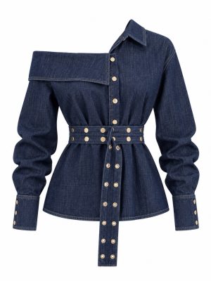 BLUSA DENIM OFF SHOULDER