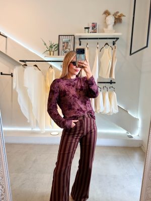 BLUSA MESH PURPLE