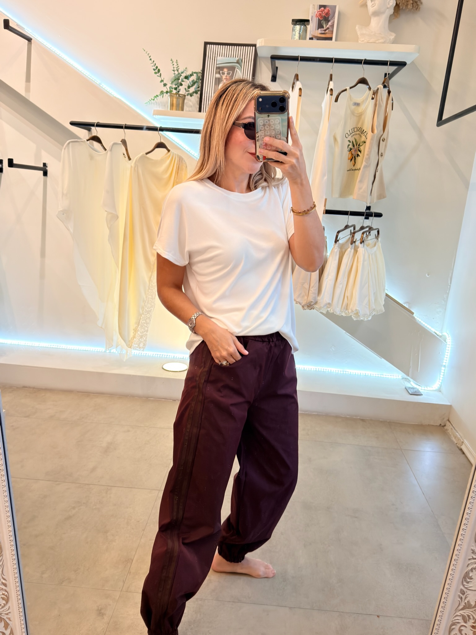 BLUSA BASIC ITALIANA WHITE - Imagen 3