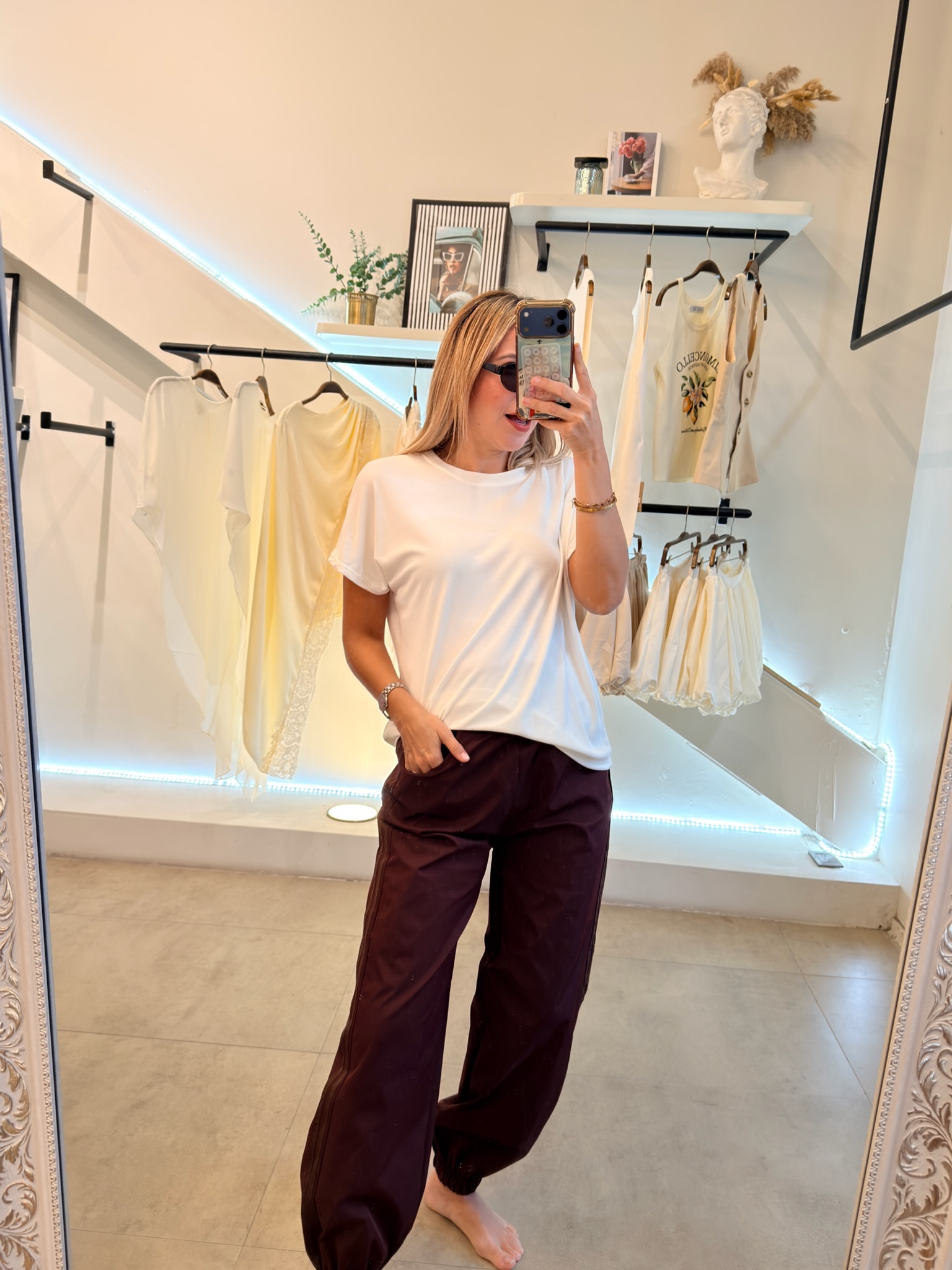 BLUSA BASIC ITALIANA WHITE - Imagen 2