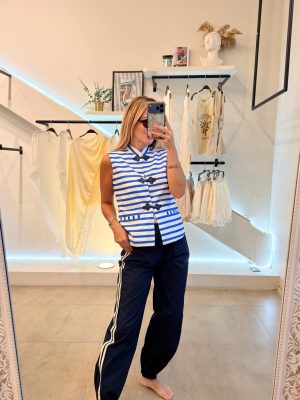JOGGER LINES BLUE WHITE