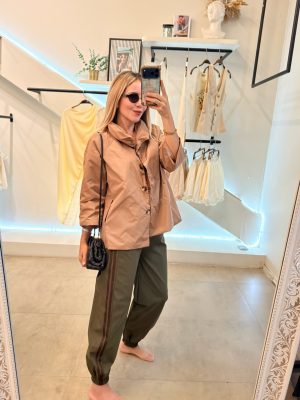 BOMBER JACKET CAMEL