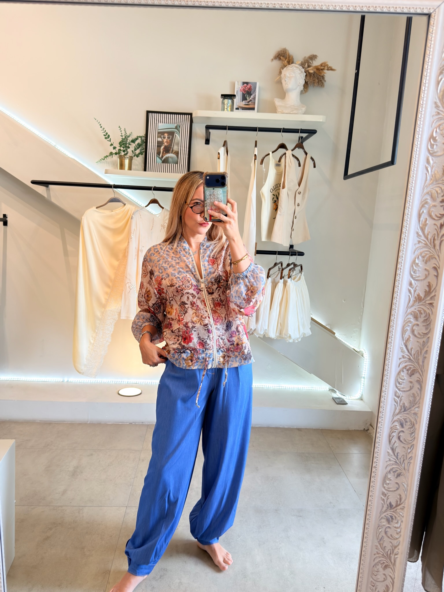 BLUSA JACKET FLORAL - Imagen 10