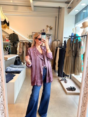 BLAZER ITALIANO PURPLE LACE
