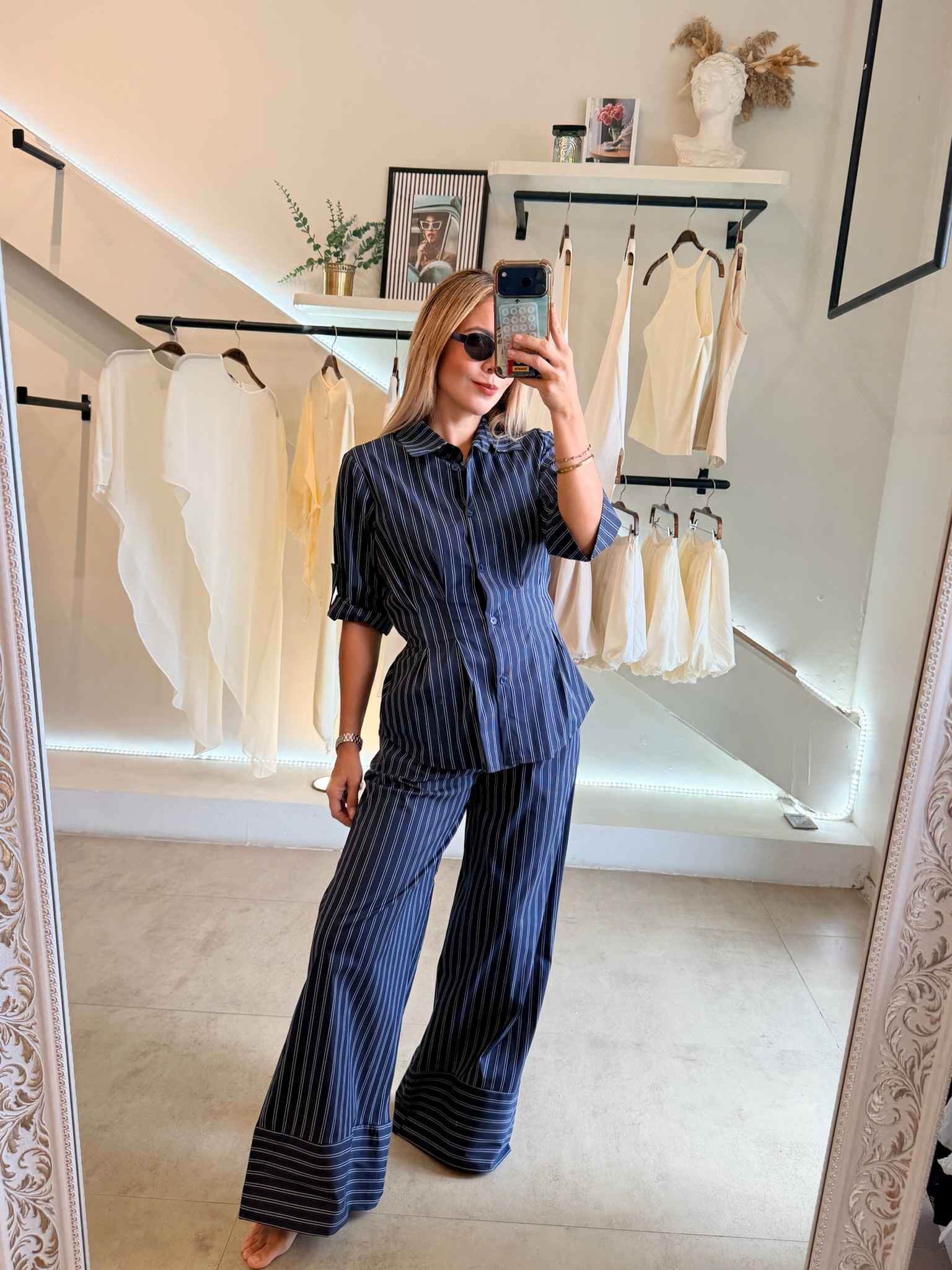 CONJUNTO PANTALON LINES BLUE - Imagen 5
