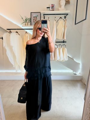 CONJUNTO SEDA ITALIANA BLACK