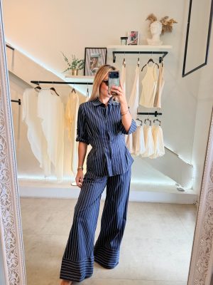 CONJUNTO PANTALON LINES BLUE