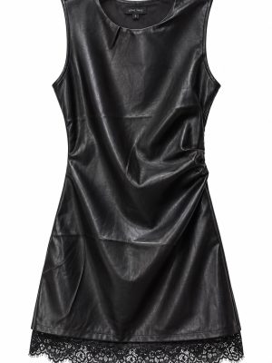 VESTIDO CORTO PIEL LACE