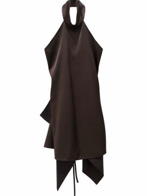 BLUSA SATIN BROWN