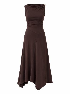 VESTIDO LYCRA BROWN