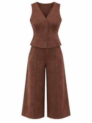 CONJUNTO BERMUDA SUEDE