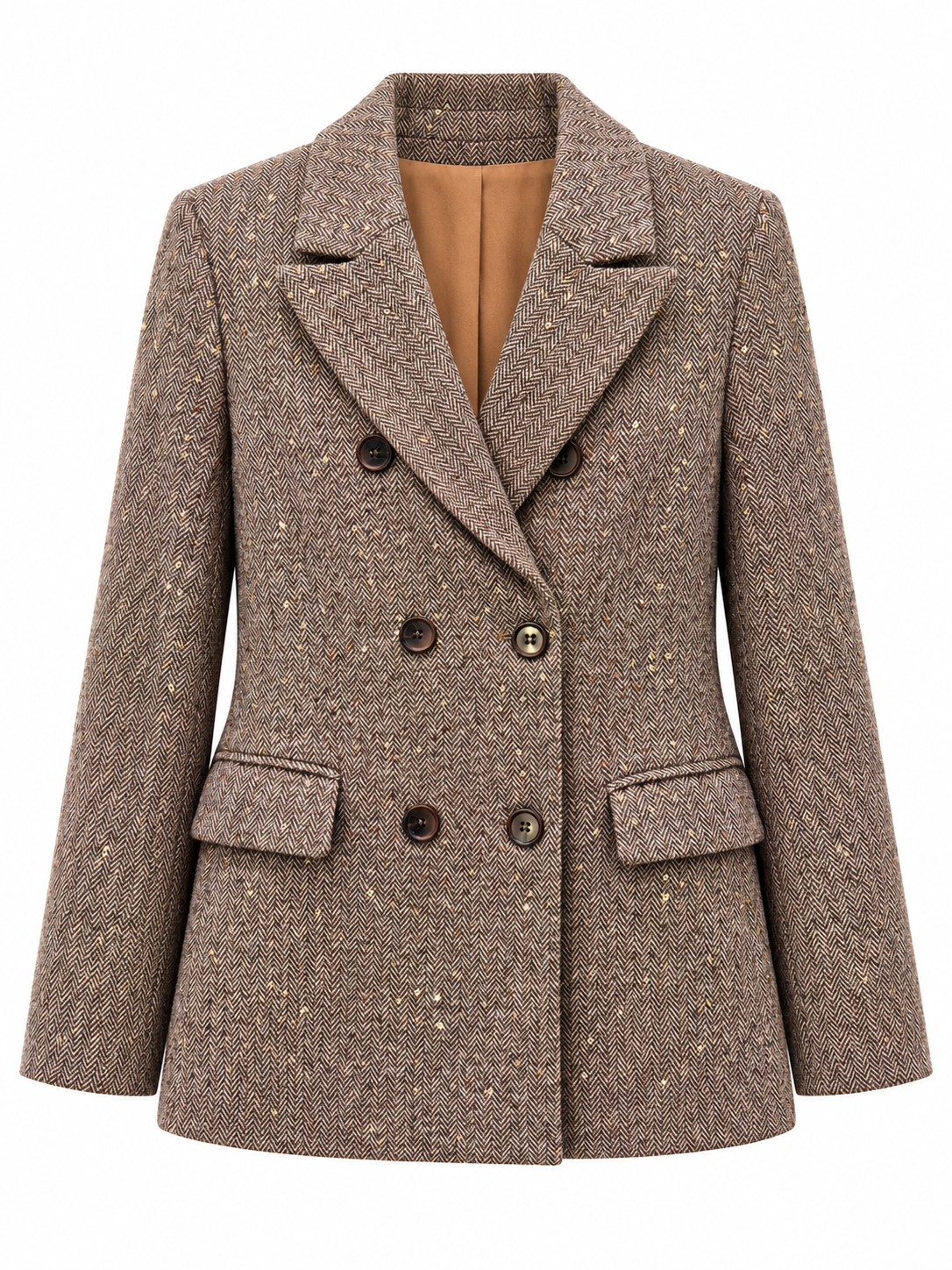 BLAZER BROWN SHINE