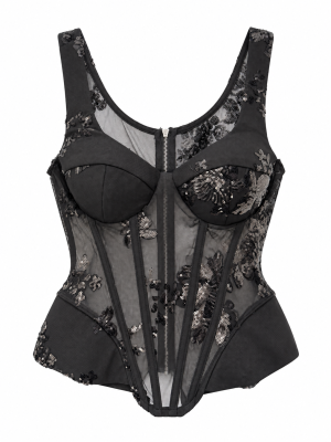 CORSET LACE TRASLUCIDO