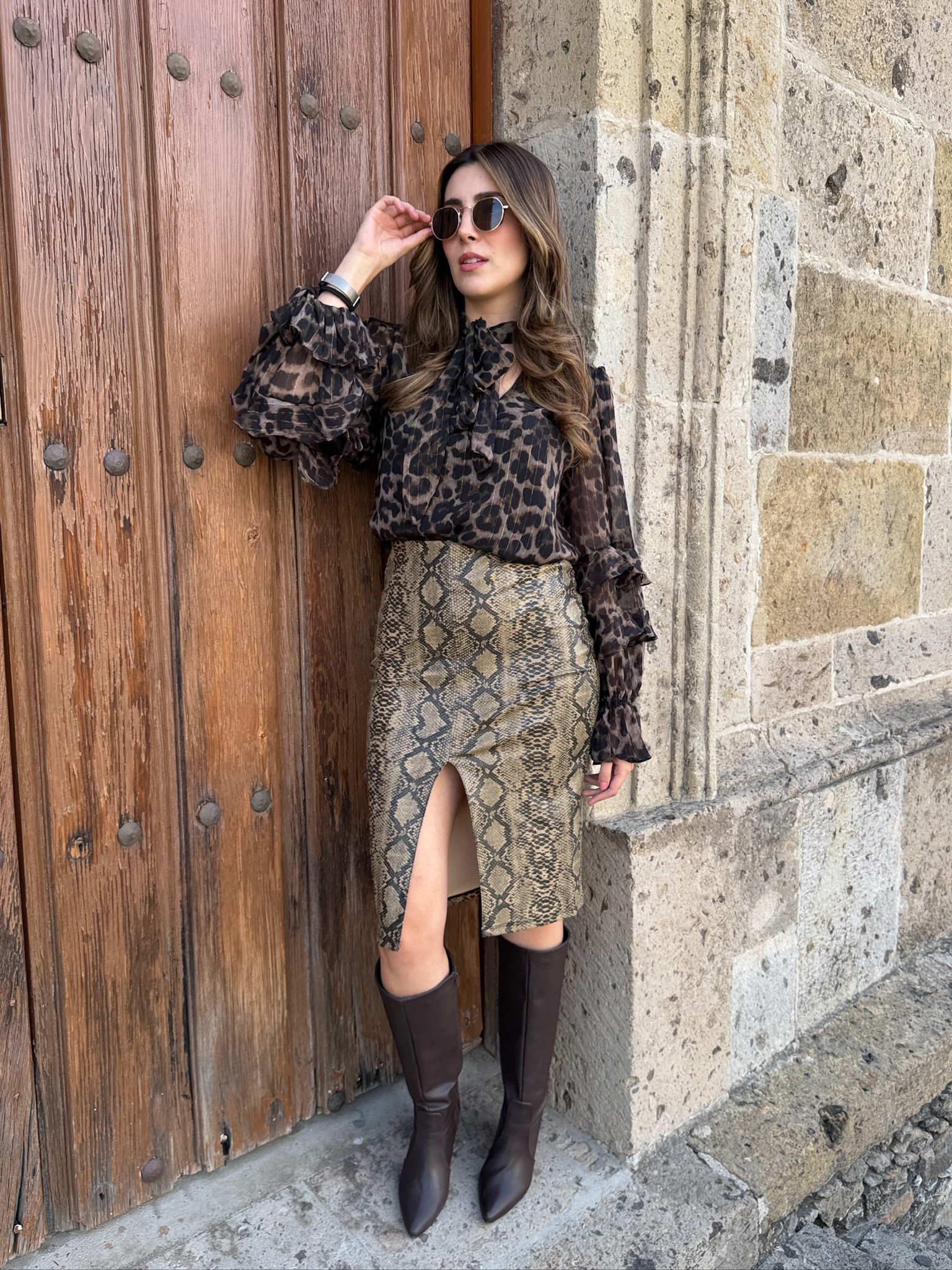 BLUSA ANIMAL PRINT - Imagen 9