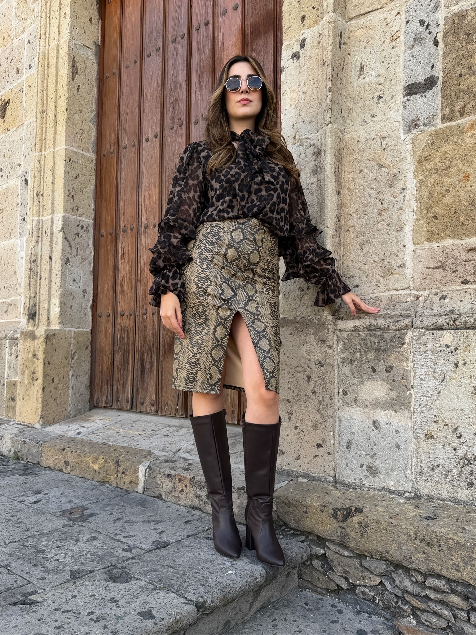 BLUSA ANIMAL PRINT - Imagen 3