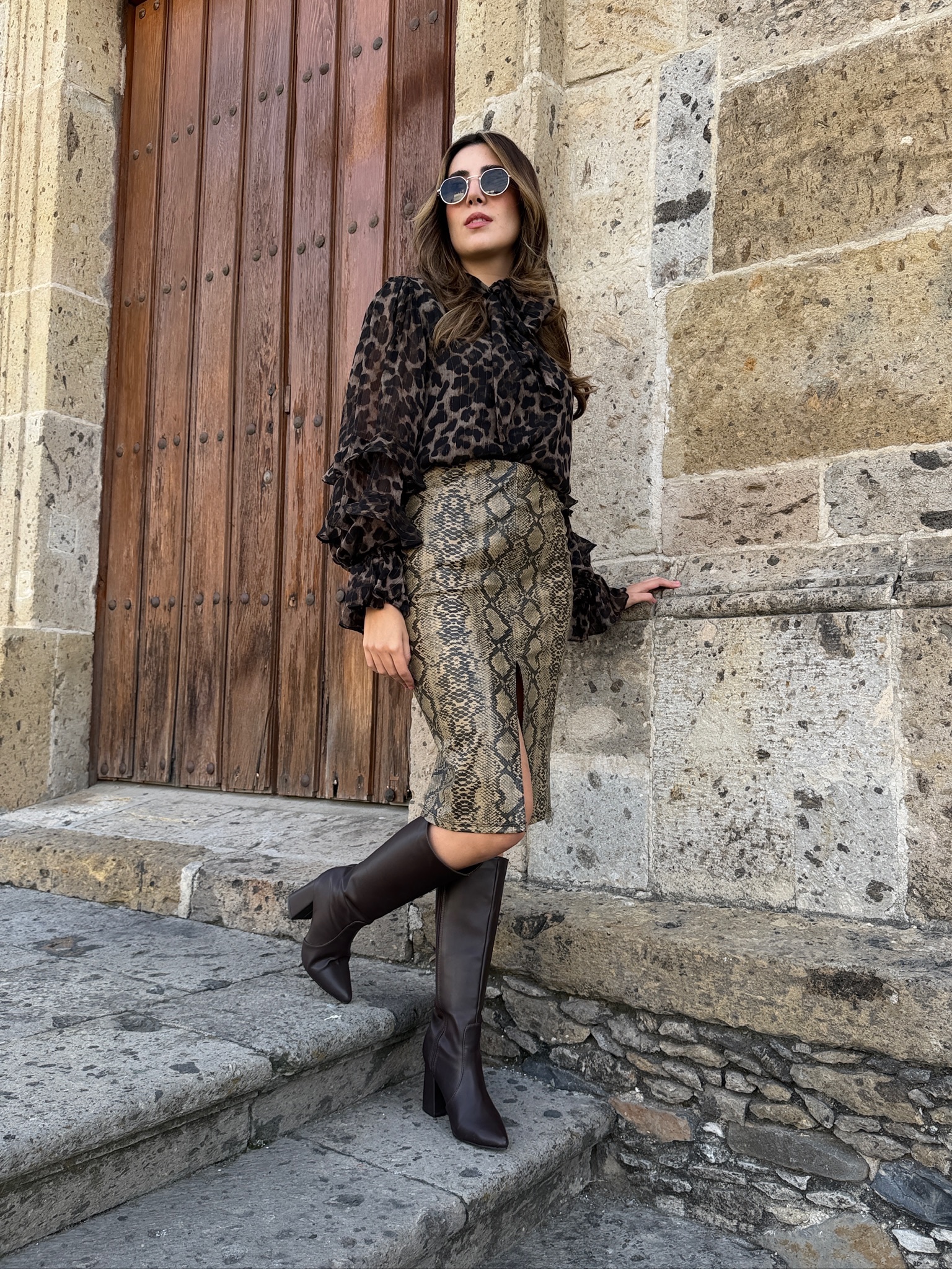 BLUSA ANIMAL PRINT - Imagen 4