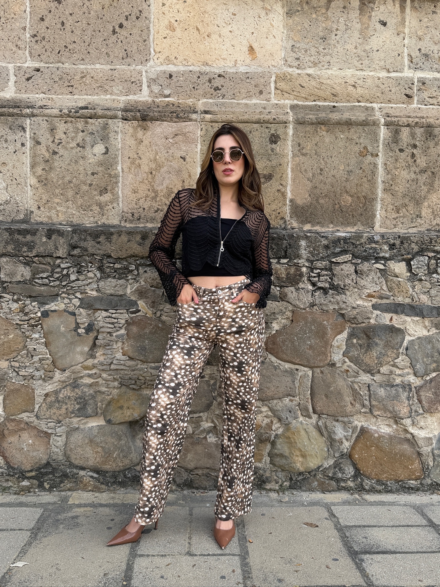 BLUSA JACKET BLACK PERLAS