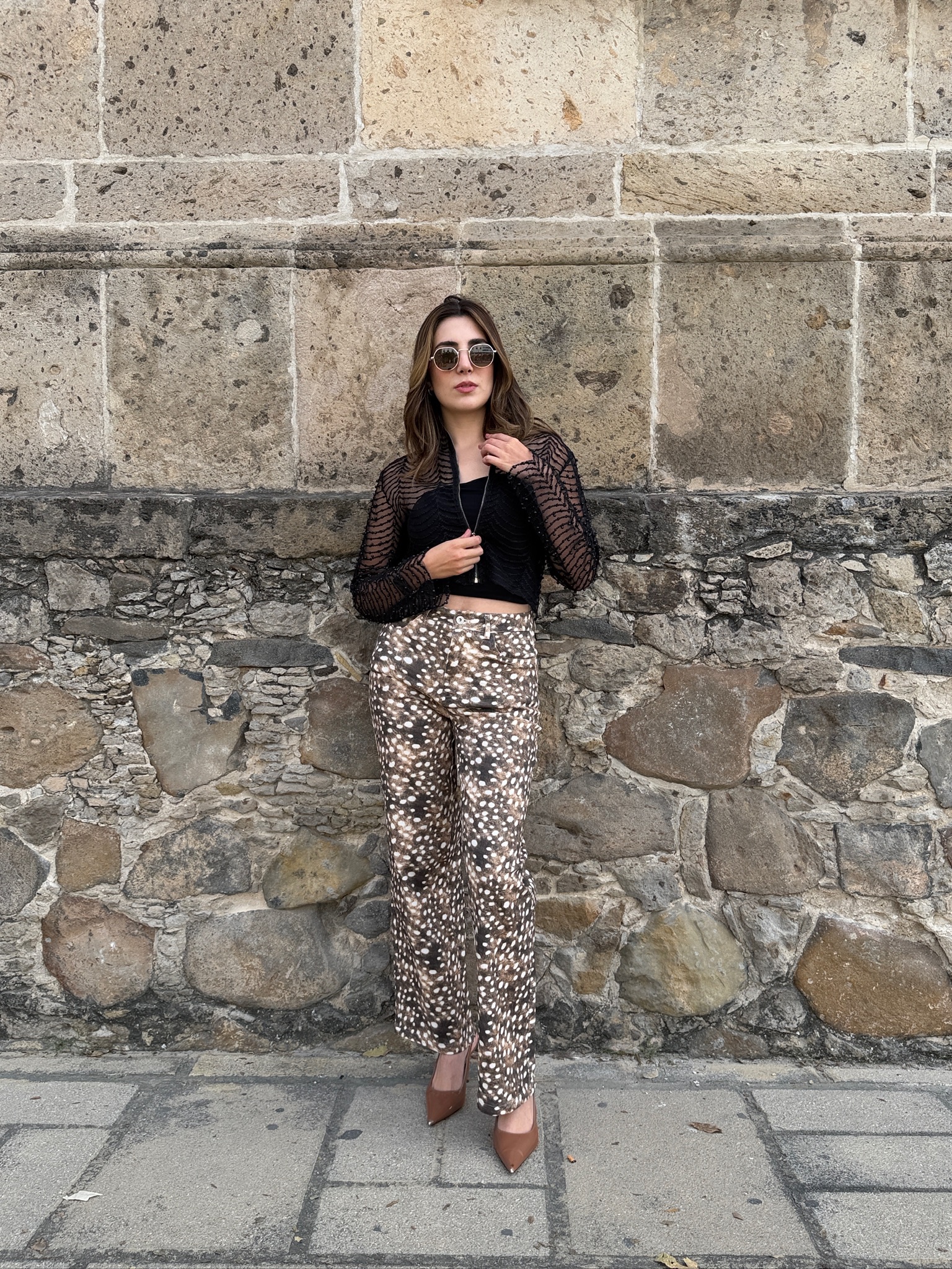 BLUSA JACKET BLACK PERLAS - Imagen 2