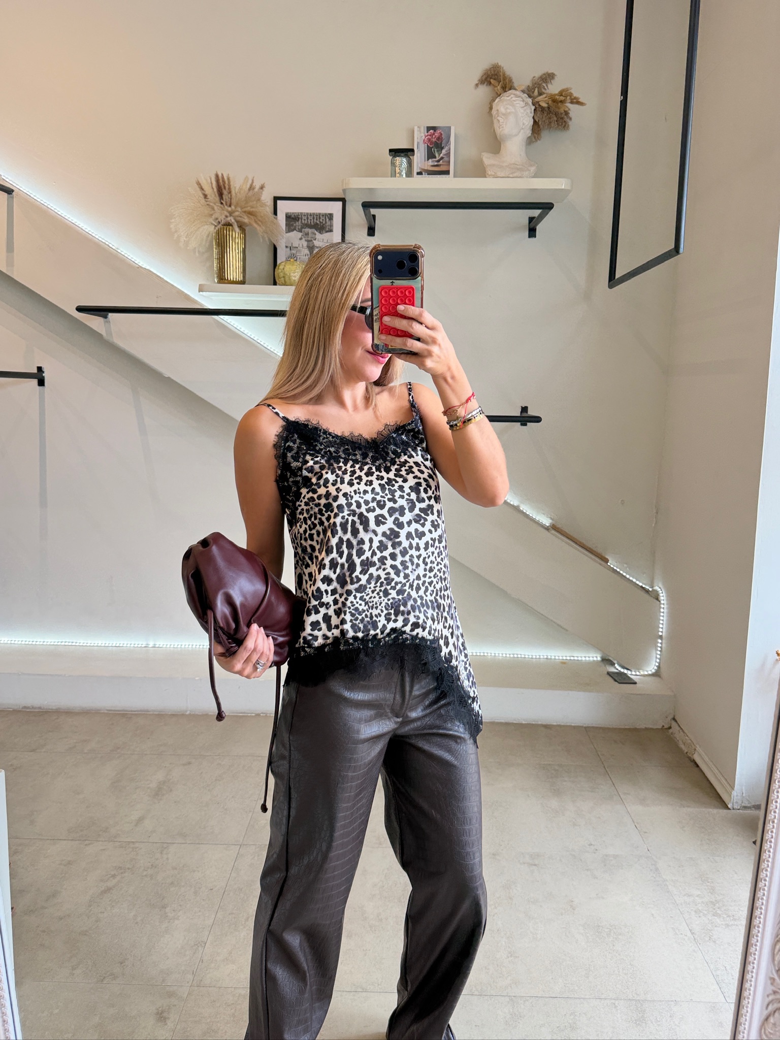BLUSA LACE PRINT - Imagen 3