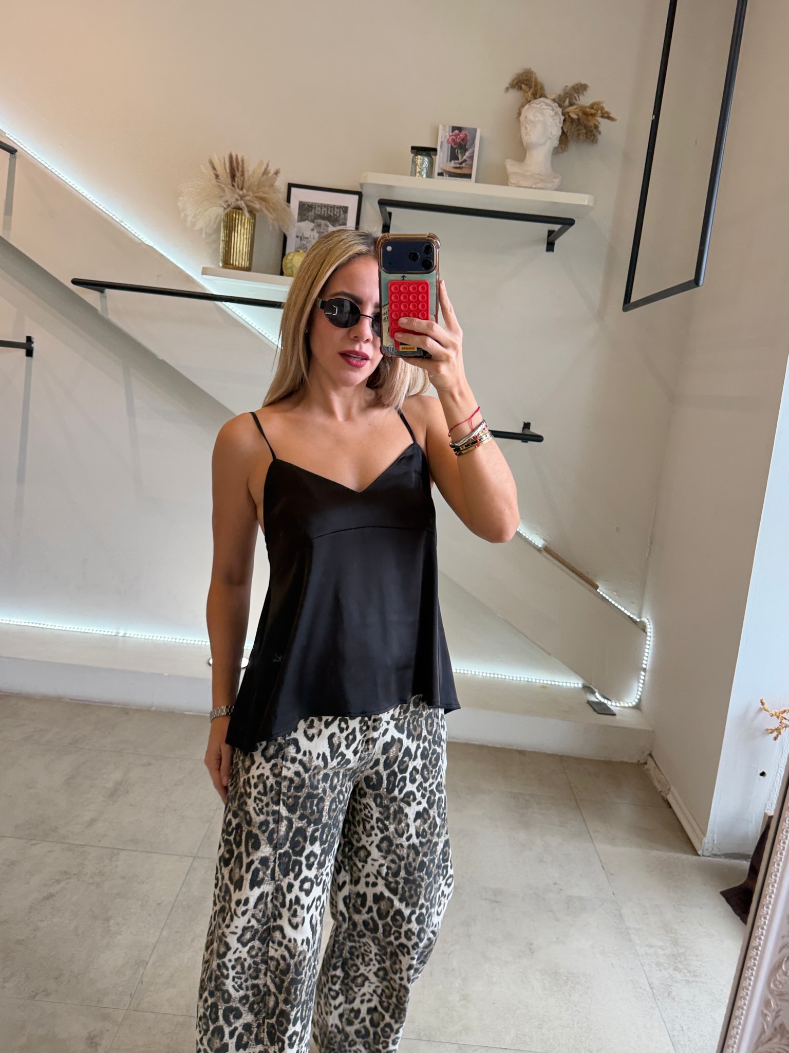 BLUSA BLACK SATÍN - Imagen 6