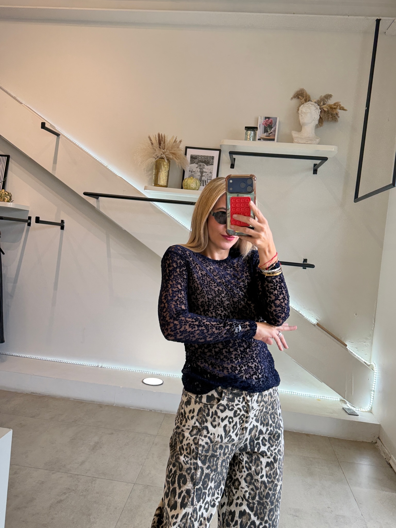 BLUSA MESH BLUE - Imagen 5