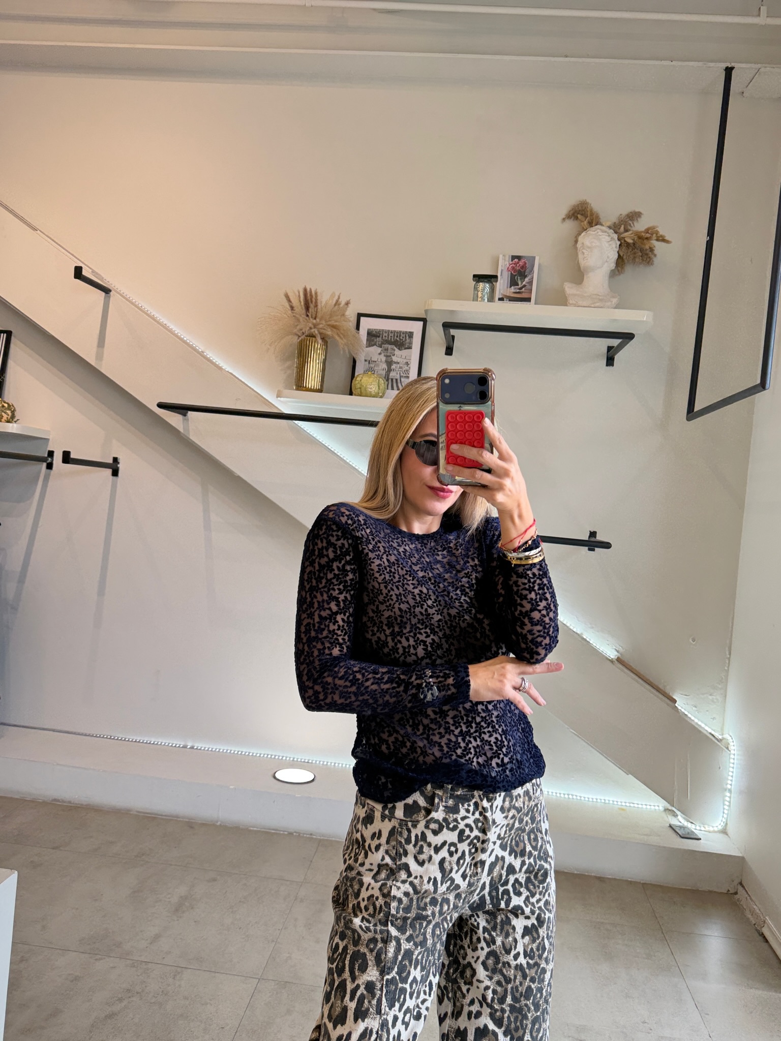 BLUSA MESH BLUE - Imagen 3