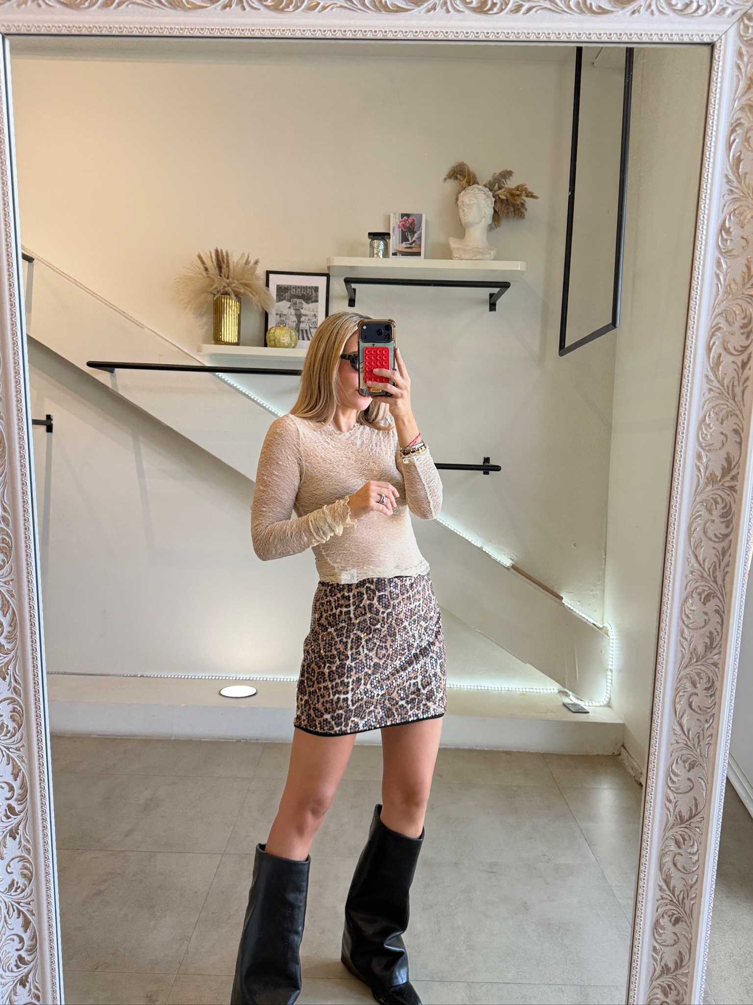 SHORT FALDA PRINT - Imagen 2