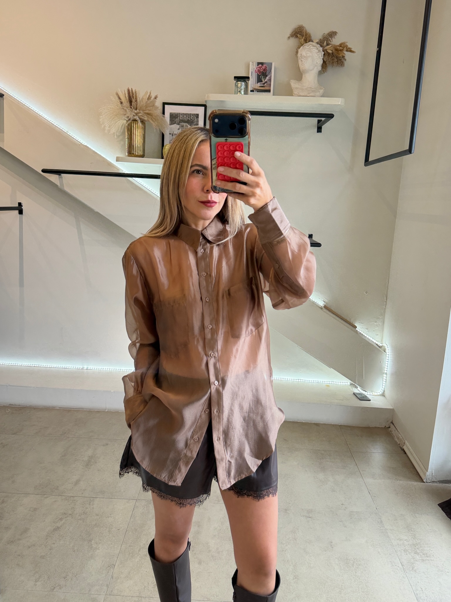 CAMISA GOLD BROWN - Imagen 9