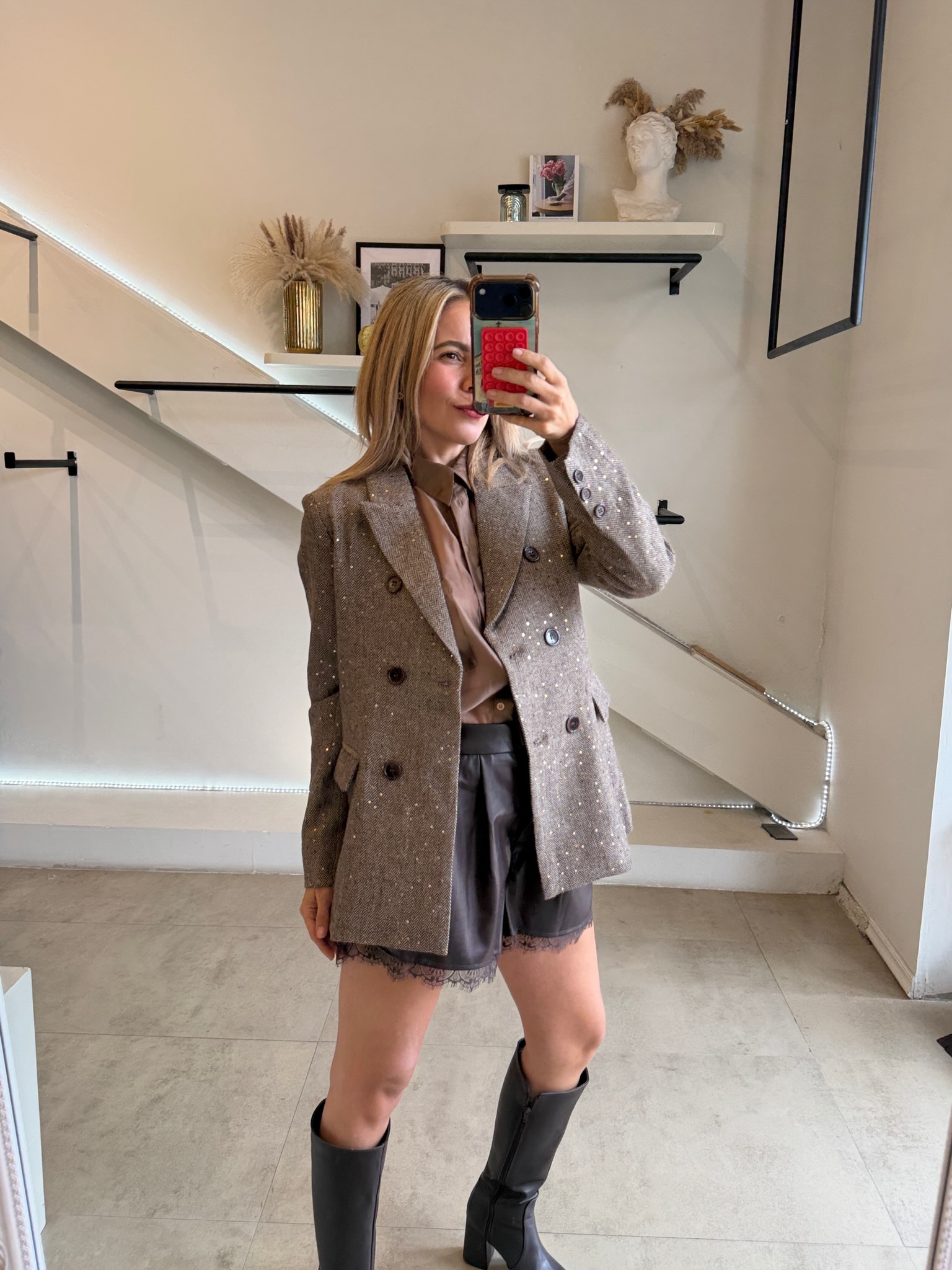 BLAZER BROWN SHINE - Imagen 19