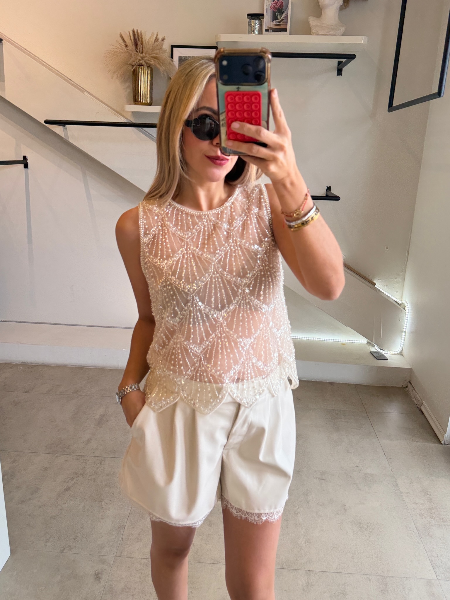 BLUSA IVORY APLICACIONES - Imagen 11