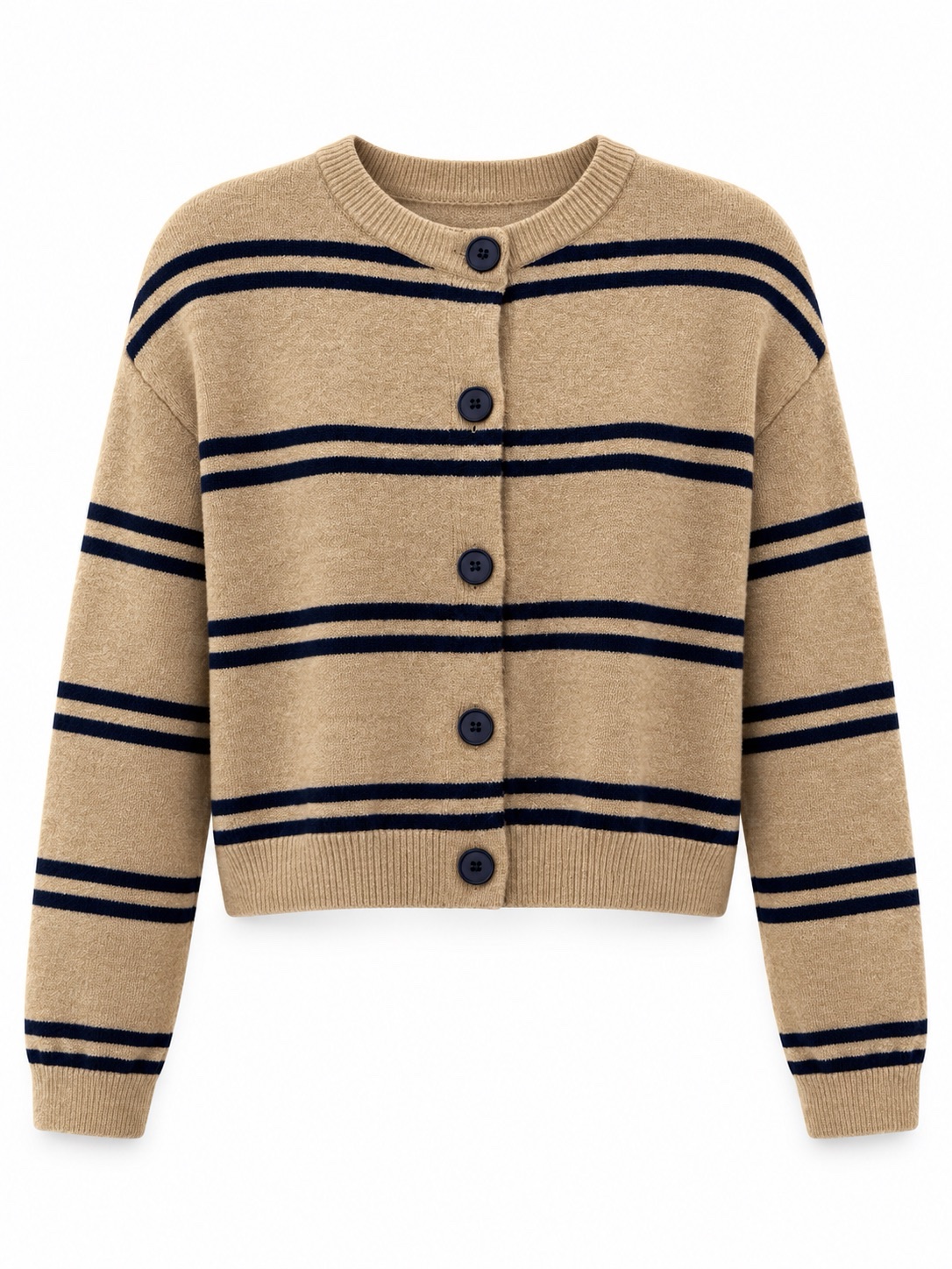 SUÉTER BEIGE RAYAS